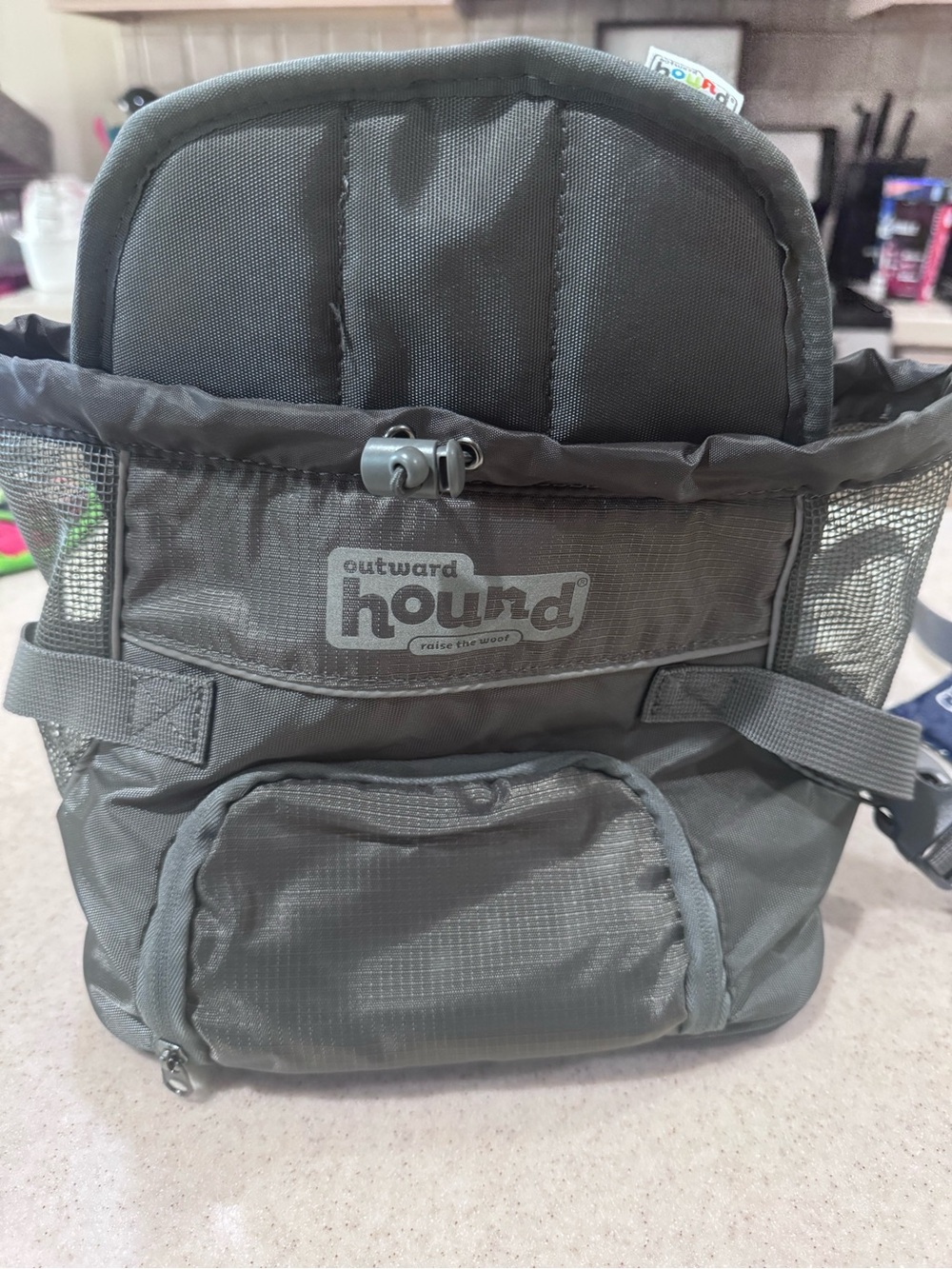 Outward Hound Gray Men's Belt/Utility Pack